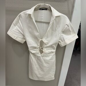 Zara Off-White Jacket